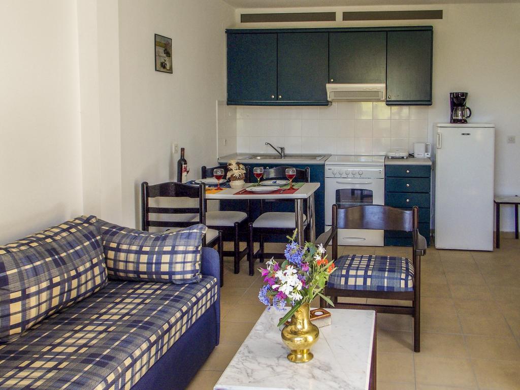 Manto On The Beach Apartments Barbati Exterior foto
